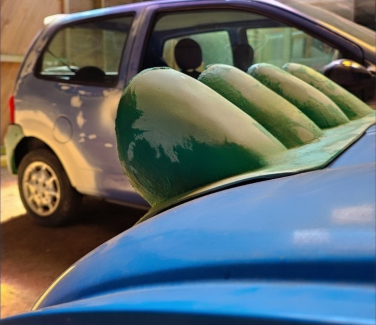 Préparation d’un élément de carrosserie